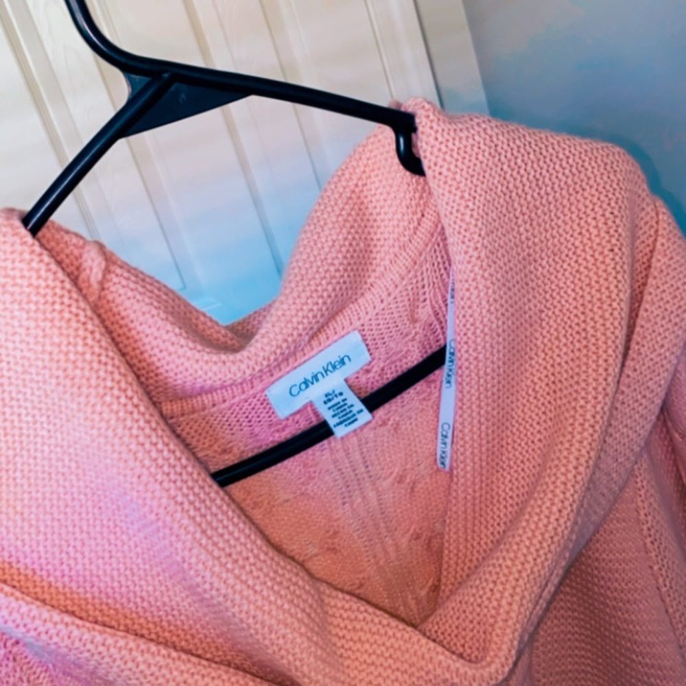 Calvin Klein Pink Sweater Dress!! - Picture 3 of 3